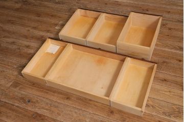 絶版品　北海道民芸家具　風格漂う両袖ライティングビューロー(デスク、在宅ワーク、在宅用両袖机)(R-040075)