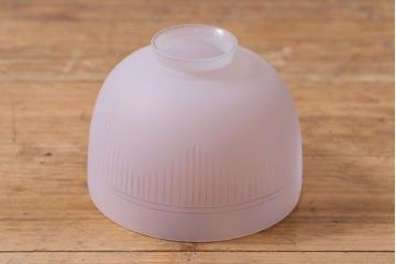 アンティーク照明　上品な雰囲気漂うオパールガラスのペンダントライト(天井照明、吊り下げ照明)(R-040085)