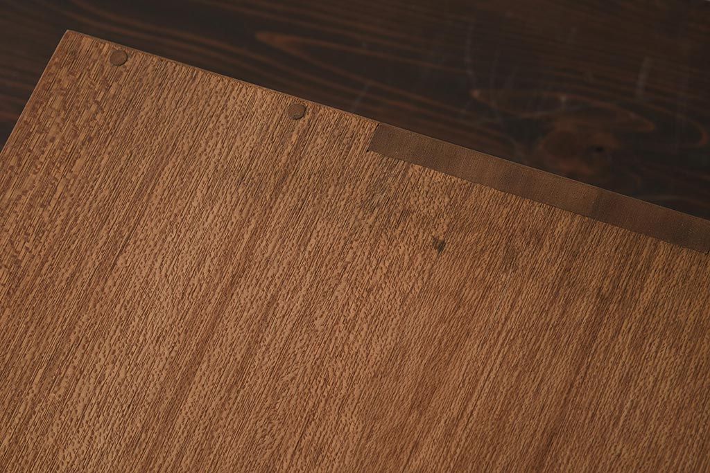 レトロ家具　昭和レトロ　昭和中期　素朴な風合いがレトロな小引き出し(小物収納、卓上収納)(R-040092)