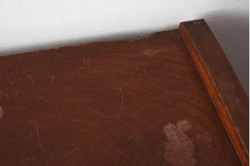 アンティーク家具　三方ケヤキ材　戸棚と引き出しが備わったレトロなキャビネット(収納棚)(R-040101)