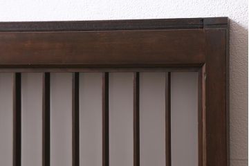 ラフジュ工房オリジナル　古建具リメイク　組子　和の風情漂う組子が魅力の収納棚(書院戸、戸棚、キャビネット)(R-040106)