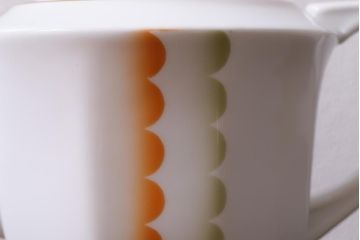 アンティーク雑貨　昭和初期　名古屋製陶会社　ティーポット、シュガーポット、クリーマー3点セット(R-040124)