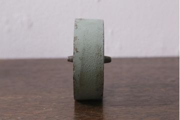 ヴィンテージ雑貨　アイアン　鋳造　シャビーなテープカッター(テープディスペンサー、ディスプレイ雑貨、ビンテージ)(R-040134)