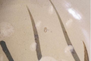 アンティーク家具　大正昭和初期　梅花文　古い美濃焼小鉢5客(皿、向付)(R-040137)