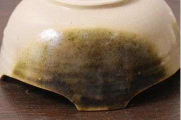 アンティーク家具　大正昭和初期　梅花文　古い美濃焼小鉢5客(皿、向付)(R-040137)