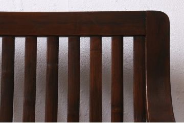 ビンテージ家具　竹興社　城所右文次　オリジナル　Bamboo Chair　バンブーチェア(アームチェア、安楽椅子)(R-040155)