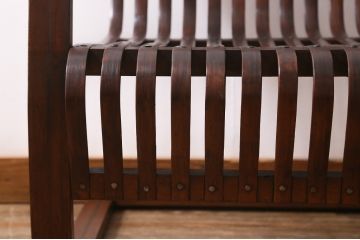 ビンテージ家具　竹興社　城所右文次　オリジナル　Bamboo Chair　バンブーチェア(アームチェア、安楽椅子)(R-040155)