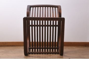 ビンテージ家具　竹興社　城所右文次　オリジナル　Bamboo Chair　バンブーチェア(アームチェア、安楽椅子)(R-040155)