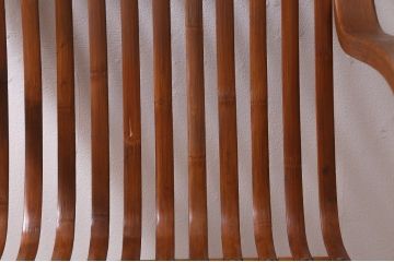 ビンテージ家具　竹興社　城所右文次　オリジナル　Bamboo Chair　バンブーチェア(アームチェア、安楽椅子、ヴィンテージ)(R-040156)