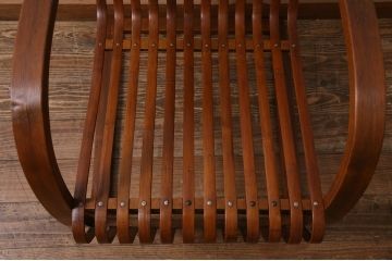 ビンテージ家具　竹興社　城所右文次　オリジナル　Bamboo Chair　バンブーチェア(アームチェア、安楽椅子、ヴィンテージ)(R-040156)