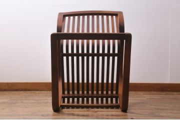ビンテージ家具　竹興社　城所右文次　オリジナル　Bamboo Chair　バンブーチェア(アームチェア、安楽椅子、ヴィンテージ)(R-040156)