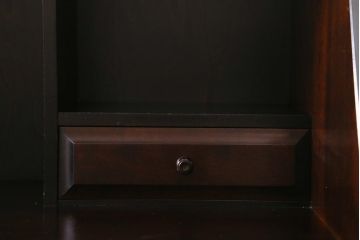 中古　北海道民芸家具　シックで上品なライティングビューロー(定価約28万8千円)(R-040161)