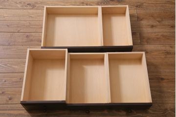 中古　北海道民芸家具　シックで上品なライティングビューロー(定価約28万8千円)(R-040161)