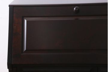 中古　北海道民芸家具　シックで上品なライティングビューロー(定価約28万8千円)(R-040161)