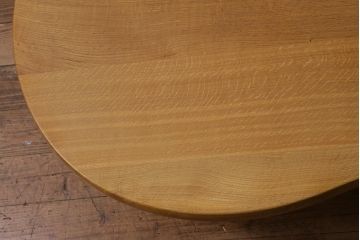 中古　飛騨産業　キツツキ　森のことば　SN118T　ロータイプ　ビーンズ型リビングテーブル(センターテーブル、ローテーブル)(定価約15万4千円)(R-040164)