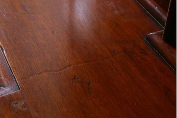 アンティーク家具　フランスアンティーク　マホガニー材　気品溢れる佇まいが魅力のカップボード(キャビネット、食器棚、収納棚、戸棚)(R-040187)