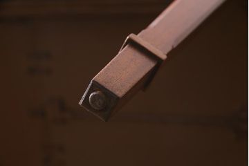 中古　ブランド家具　DREXEL HERITAGE(ドレクセルヘリテイジ)　Triune(トライユン)　品のある佇まいがすてきなダイニングテーブル(エクステンションテーブル)(R-040188)