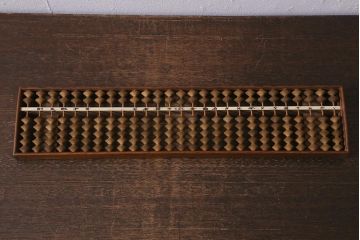 アンティーク雑貨　江戸期　文政三年　七つ玉算盤(そろばん)(R-040215)