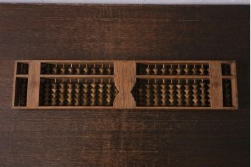 アンティーク雑貨　江戸期　文政三年　七つ玉算盤(そろばん)(R-040215)