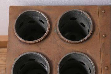 レトロ家具　珍品　特大サイズ!　レトロな空間を演出する燗どうこ(酒燗器)(R-040244)