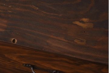 アンティーク家具　大正昭和初期　味わい深い木の風合いが魅力のパタパタ収納棚(6段タイプ)(下駄箱)(R-040246)