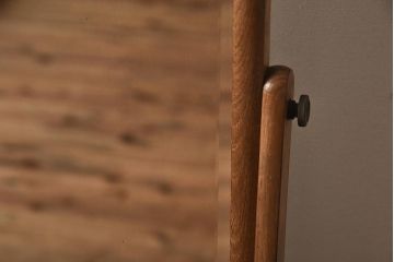 アンティーク家具　昭和中期　指物家具　桑材　落ち着いた雰囲気のレトロな鏡台(ドレッサー)(R-040247)