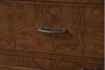 アンティーク家具　昭和中期　指物家具　桑材　落ち着いた雰囲気のレトロな鏡台(ドレッサー)(R-040247)