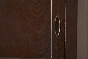 アンティーク家具　和製アンティーク　昭和初期　作業台が付いた便利な重ね食器棚(収納棚、戸棚、キャビネット)(R-040250)