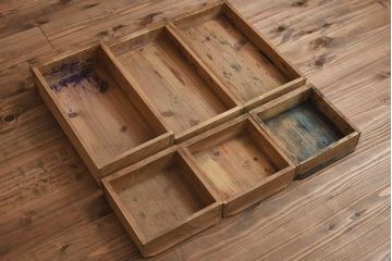 アンティーク家具　大正昭和初期　栓材製　レトロで味わいのある簿記机(帳場机、ライティングビューロー)(R-040251)