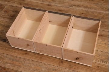 ラフジュ工房オリジナル家具　古材リメイク　ペイント家具　鉄脚　引き出し付きパタパタ扉の下駄箱(収納棚、キャビネット)(R-040257)