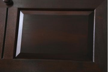 中古　松本民芸家具　T型　シックで上品な佇まいが魅力のライティングビューロー(簿記机、在宅ワーク、在宅用ワークデスク)(R-040261)