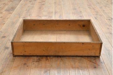 アンティーク家具　昭和レトロ　縦型パンケース(ガラスケース、ショーケース、陳列棚)(R-040291)