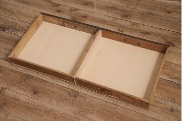 アンティーク家具　昭和中期　ブナ材・ナラ材　レトロな雰囲気たっぷりな文机(ローテーブル、センターテーブル)(R-040294)