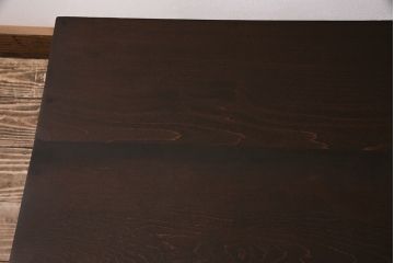 アンティーク家具　昭和中期　ブナ材・ナラ材　レトロな雰囲気たっぷりな文机(ローテーブル、センターテーブル)(R-040294)