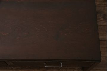 アンティーク家具　昭和中期　ブナ材・ナラ材　レトロな雰囲気たっぷりな文机(ローテーブル、センターテーブル)(R-040294)