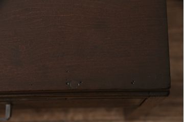 アンティーク家具　昭和中期　ブナ材・ナラ材　レトロな雰囲気たっぷりな文机(ローテーブル、センターテーブル)(R-040294)