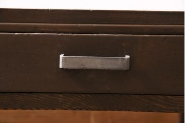 アンティーク家具　昭和中期　ブナ材・ナラ材　レトロな雰囲気たっぷりな文机(ローテーブル、センターテーブル)(R-040294)