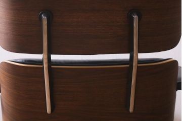 展示品　極美品　Hermanmiller(ハーマンミラー社)　ウォールナット　トールサイズ　イームズラウンジチェア&オットマン(定価約89万円)