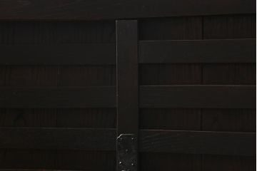 アンティーク家具　前面欅(ケヤキ)材　重厚な佇まいの大型帳場箪笥(水屋箪笥、サイドボード、テレビ台、テレビボード)(R-040298)