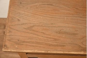 レトロ家具　昭和中期　懐かしさ感じる教卓(カウンター、平机)(R-040302)