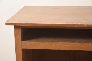 レトロ家具　昭和中期　懐かしさ感じる教卓(カウンター、平机)(R-040302)