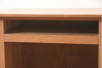 レトロ家具　昭和中期　懐かしさ感じる教卓(カウンター、平机)(R-040302)