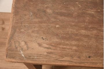 レトロ家具　昭和中期　懐かしさ感じる教卓(カウンター、平机)(R-040312)