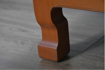 和製ヴィンテージ　両面使いができる引き出し付きの座卓　(R-040324)