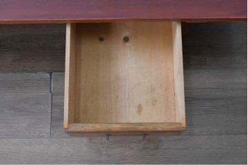 和製ヴィンテージ　両面使いができる引き出し付きの座卓　(R-040324)
