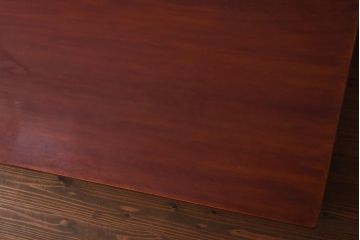レトロ家具　両面使いができる引き出し付きの座卓(ローテーブル)(R-040324)