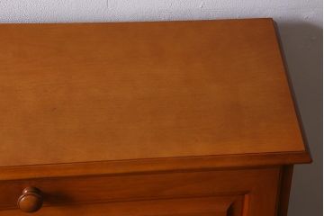 中古　横浜クラシック家具　ダニエル(Daniel)　アーリーアメリカン　気品漂うライティングビューロー(ワークデスク、机、在宅ワーク、在宅用チェスト)(R-040333)