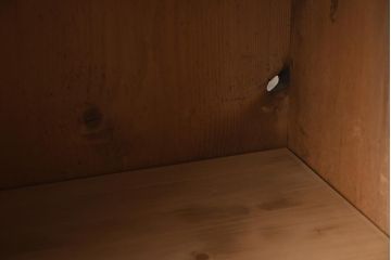 アンティーク家具　和製アンティーク　昭和初期　昔懐かしい雰囲気漂う本箱(ブックケース、キャビネット、戸棚、引き出し)(R-040336)