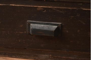 アンティーク家具　和製アンティーク　昭和初期　昔懐かしい雰囲気漂う本箱(ブックケース、キャビネット、戸棚、引き出し)(R-040336)