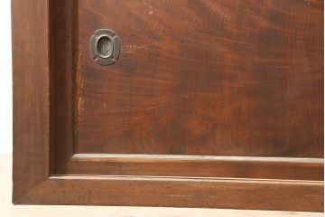 アンティーク家具　明治大正期　ヒノキ材　落ち着いた雰囲気が魅力の水屋箪笥(サイドボード、収納棚、重ね箪笥)(R-040378)